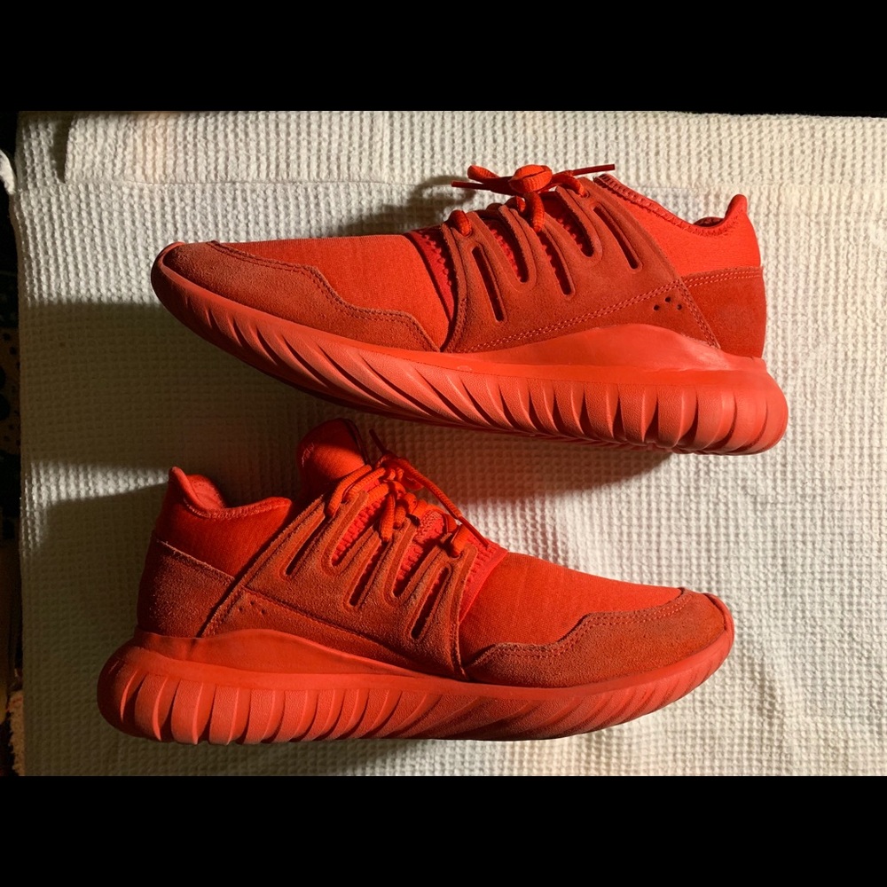FLASH SALE 24 hours Adidas Tubular  Red size 10
